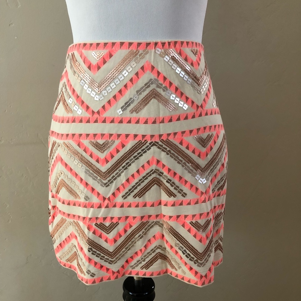 Express Sequin skirt